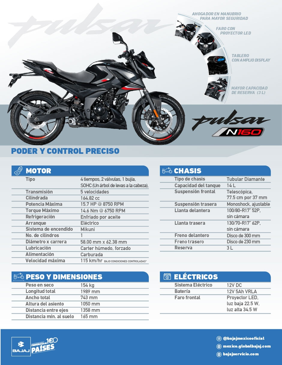 Motocicleta urbana Bajaj 2026