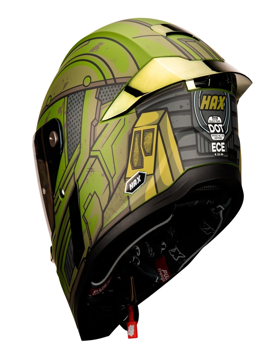 Casco cerrado para motocicleta urbana unisex 2