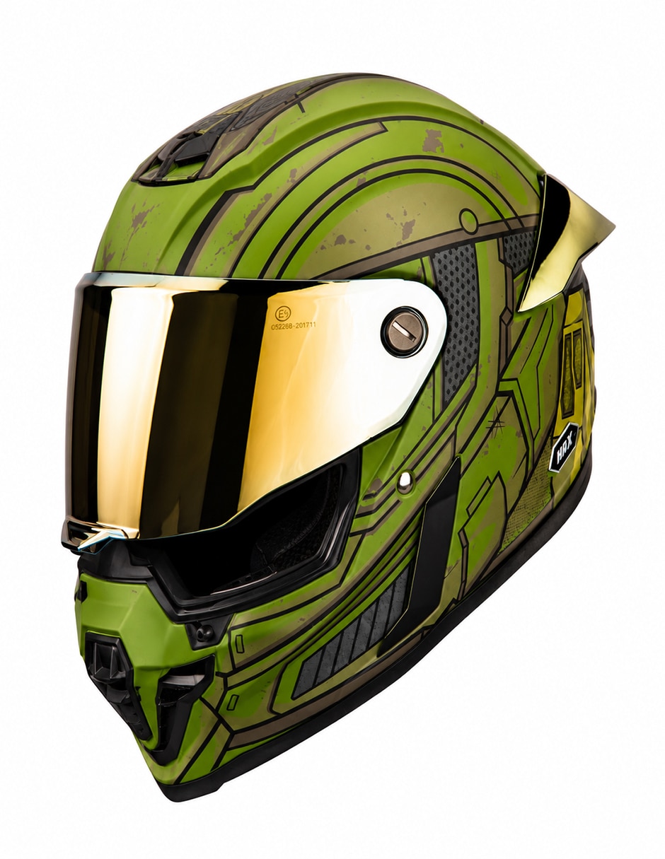 Casco cerrado para motocicleta urbana unisex 3