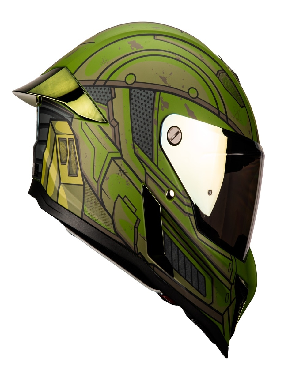 Casco cerrado para motocicleta urbana unisex 5