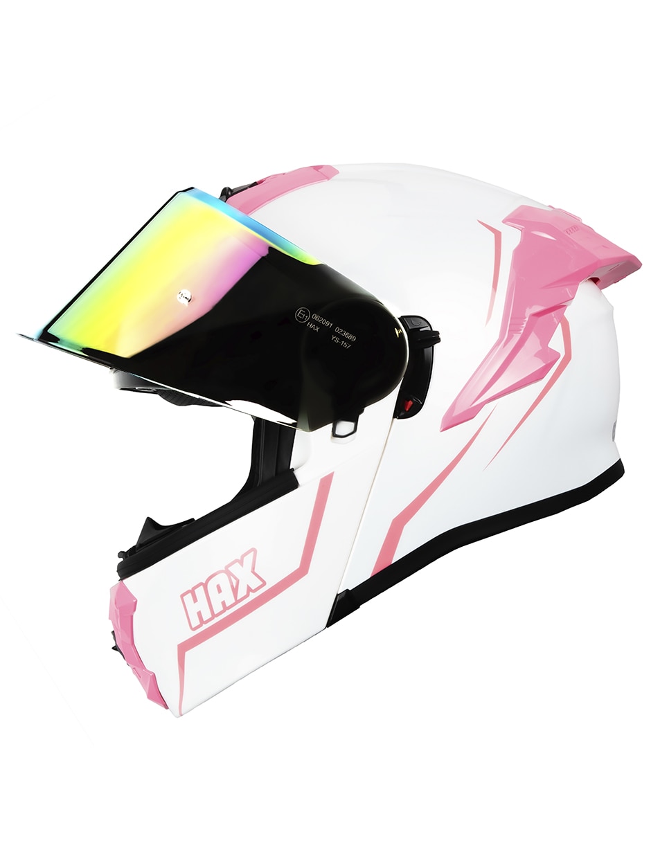 Casco abatible para motocicleta deportiva unisex