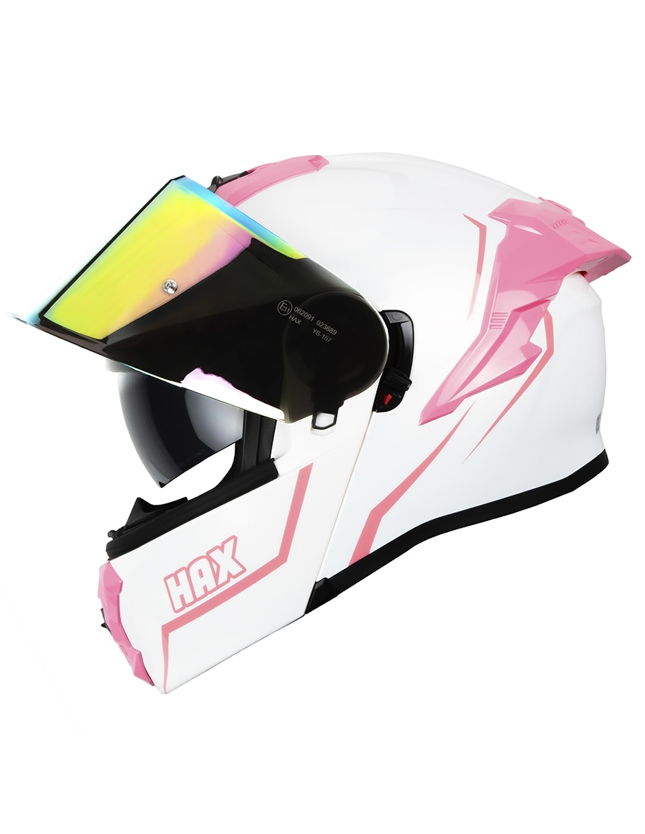 Casco abatible para motocicleta deportiva unisex
