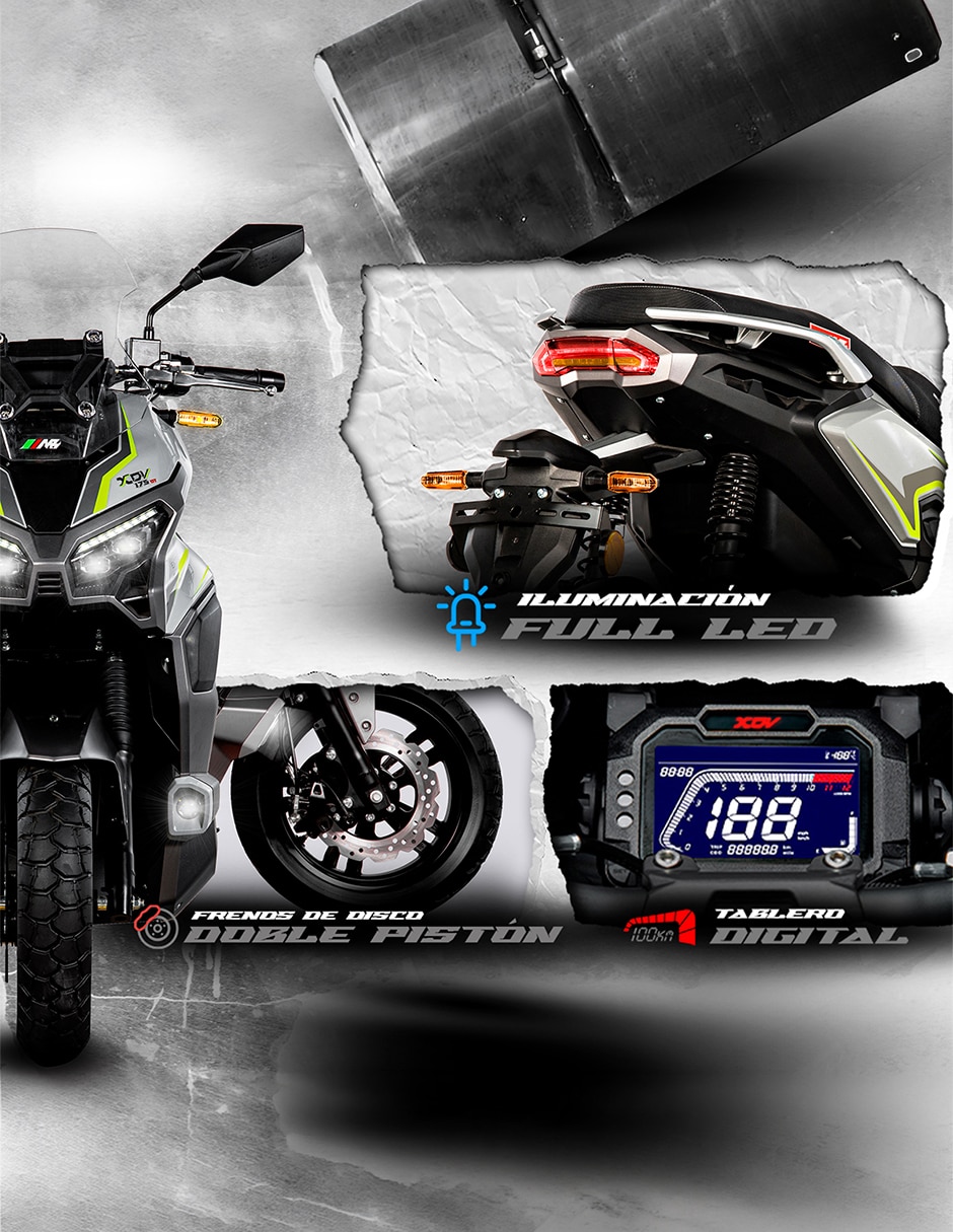 Motoneta Mb Motos Xdv 175 Gt Line 2027