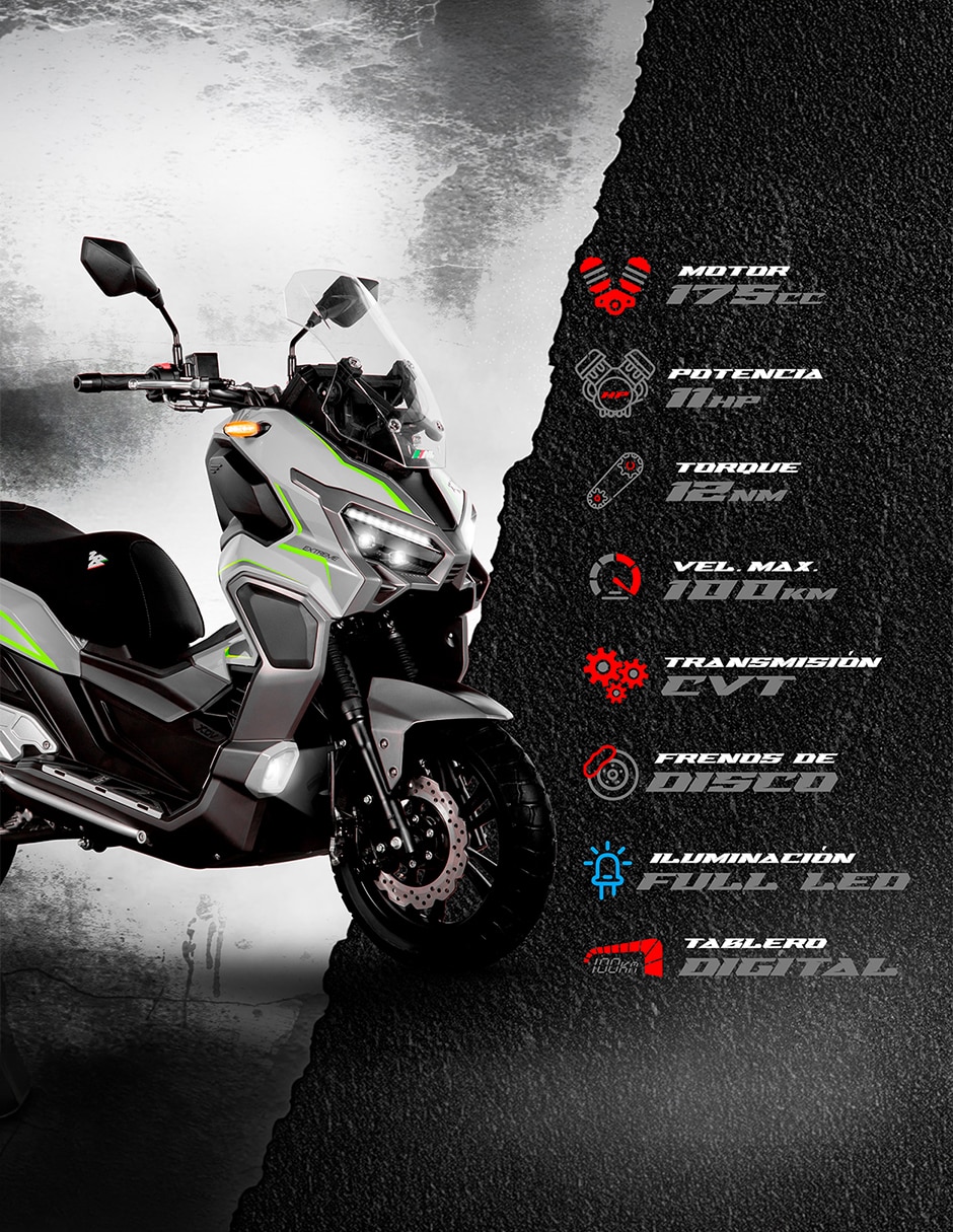 Motoneta Mb Motos Xdv 175 Gt Line 2027