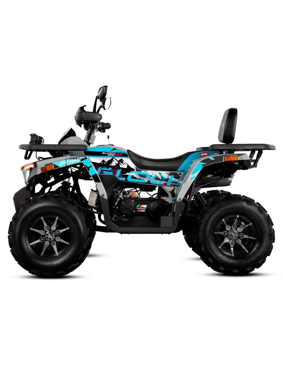 Cuatrimoto GLOCK 200CC AZUL 2027 7