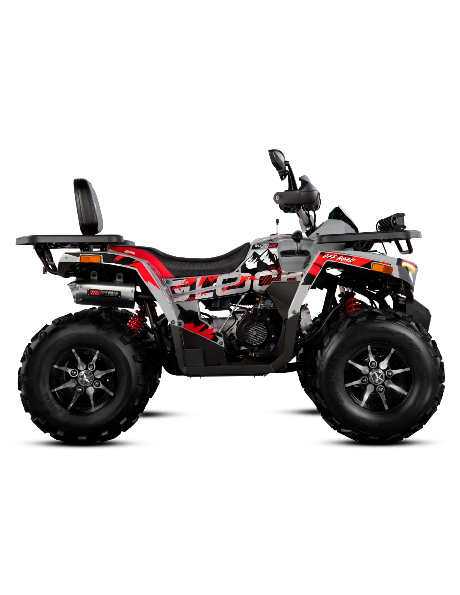Cuatrimoto GLOCK 200CC ROJO 2027 7