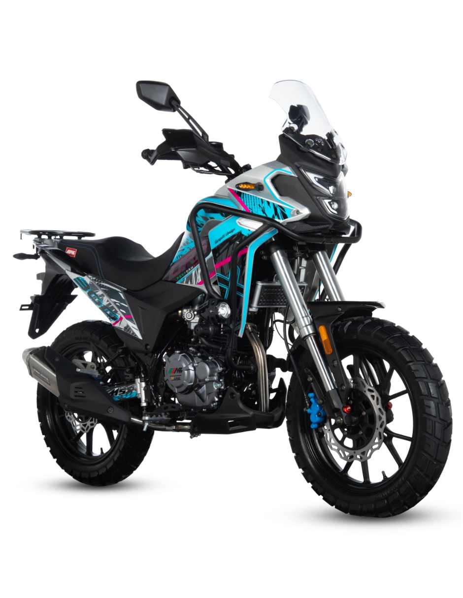 Motocicleta doble propósito DRS 300CC AZUL 2027