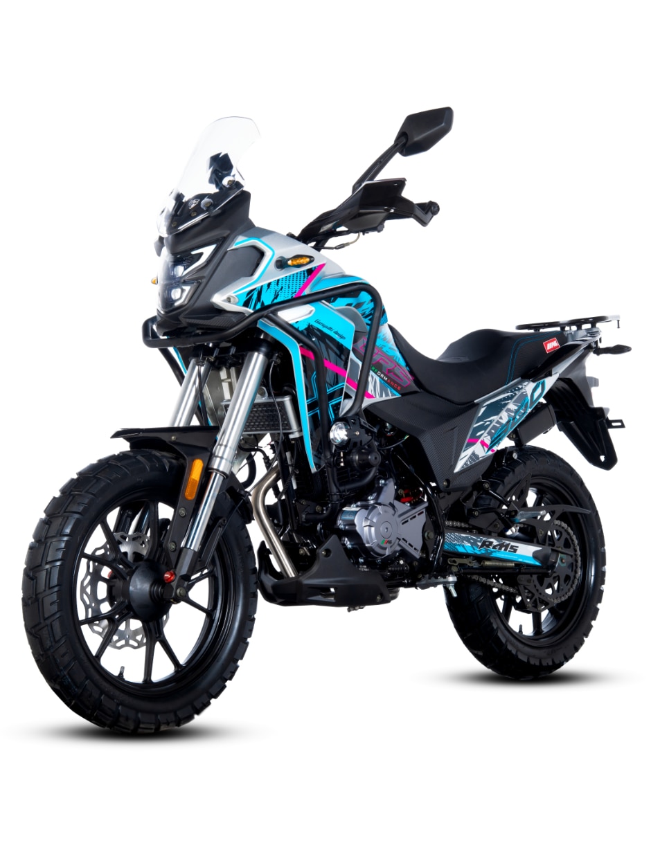 Motocicleta doble propósito DRS 300CC AZUL 2027