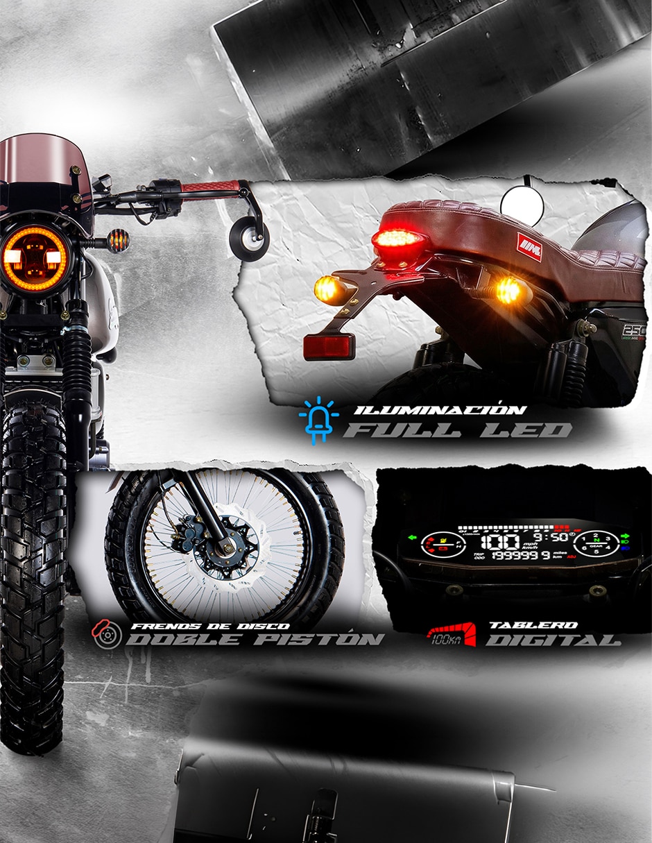 Motocicleta urbana MB Super 7 250CC 2027 5