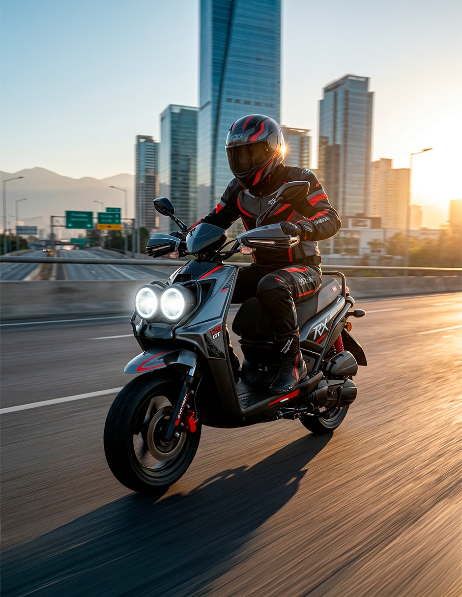 Motoneta RX 175 GT ROJO 2027 6