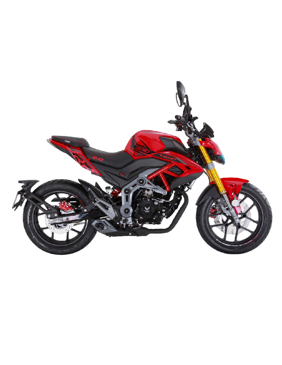 Motocicleta Street Sport Vel 2027 Razzer Hyper 330cc Rojo 2027 3